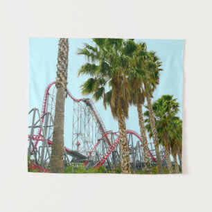 Six Flags Magic Mountain Tapestry