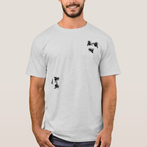 Six flies t_shirt