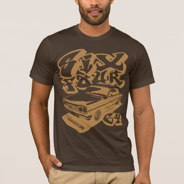 Six Four (crisp gold) T-Shirt (Front)