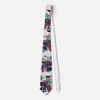 Six Glasses Or Red! Neck Tie by Jubal1 at Zazzle