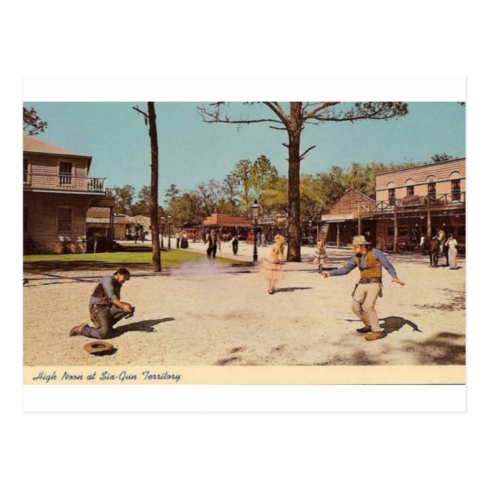 Six Gun Territory Theme Park (Ocala, FL) Postcards