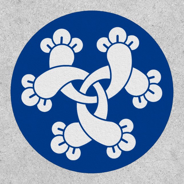 Six interlocking cloves patch (Front)