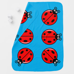 Six Little Ladybugs - Baby Blanket