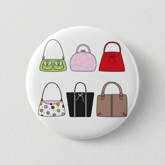Six Little Purses Button (Front)