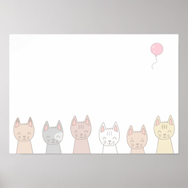 Six lovable cats. poster (Front)