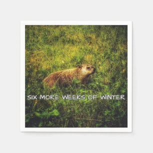 Six more weeks of winter napkins