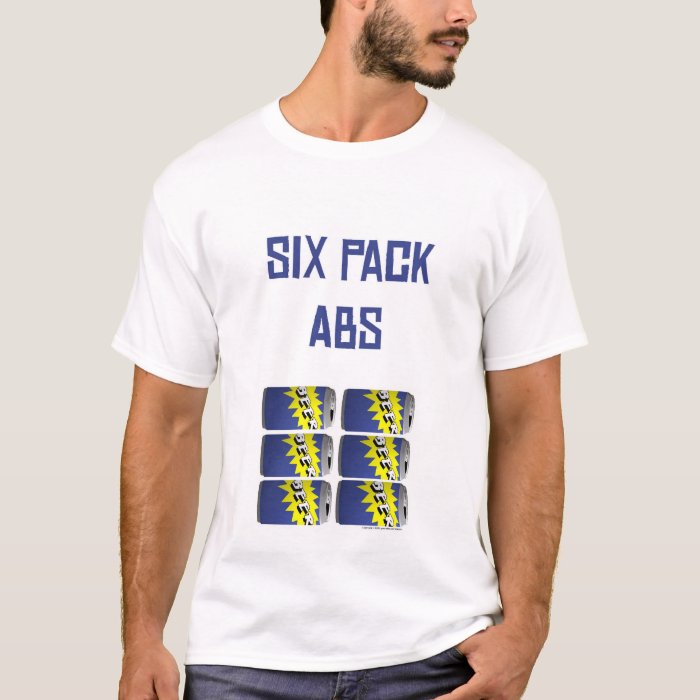 Six Pack Abs TShirt Zazzle