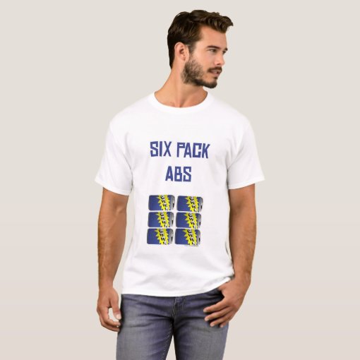 Six Pack Abs TShirt Zazzle