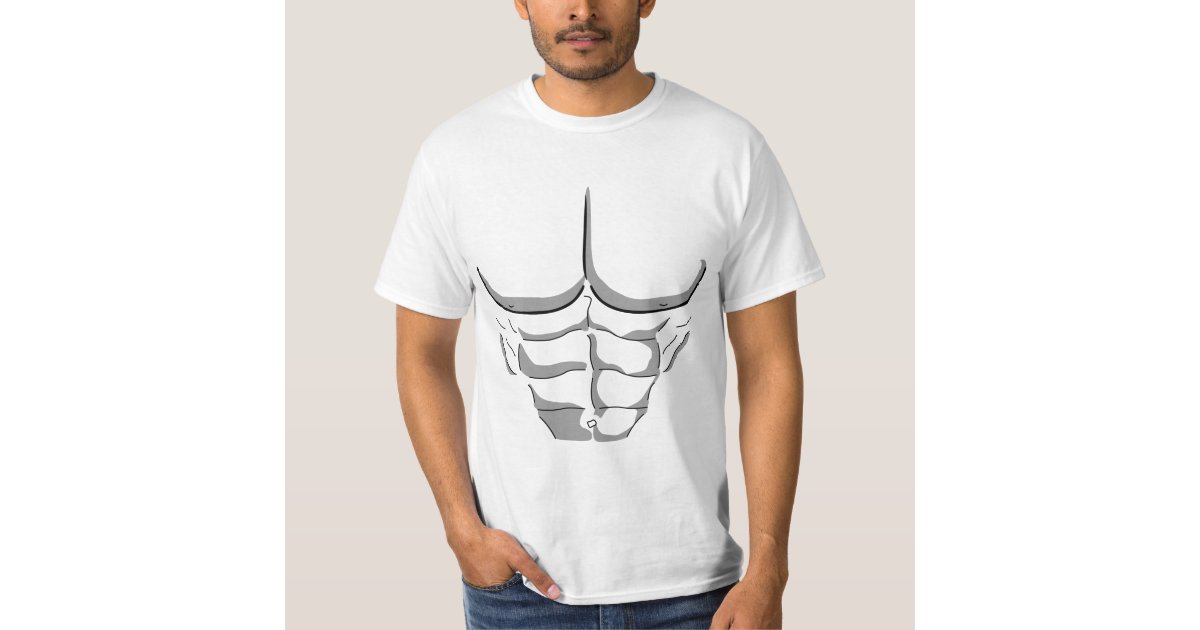 Ripped Muscles, six pack, chest T-shirt Shoulder Bag