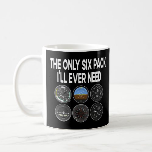 Six Pack Accessorie Pilot Aviation Flying Men Wome Coffee Mug