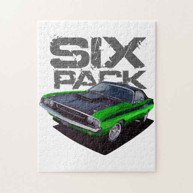 Six Pack Jigsaw Puzzle (Vertical)