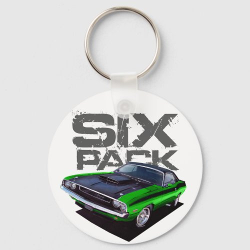 Six Pack Keychain
