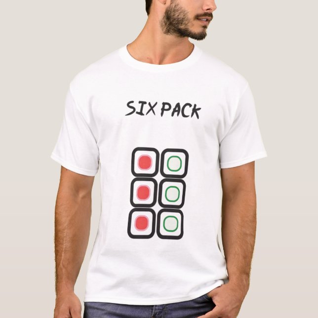 Six Pack T-Shirt (Front)