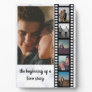 Six Photos Collage Inspirational Save the Date Plaque