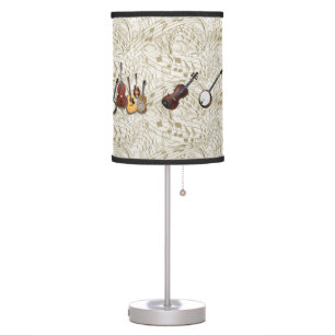 SIX PIECE BAND-LAMP TABLE LAMP