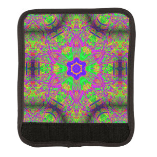 six-point star groovy hippie-style luggage handle wrap