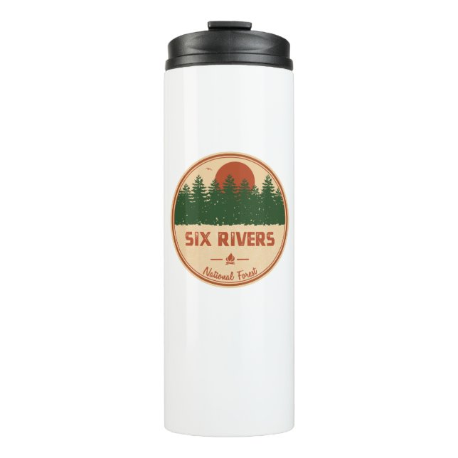 Six Rivers National Forest Thermal Tumbler (Front)