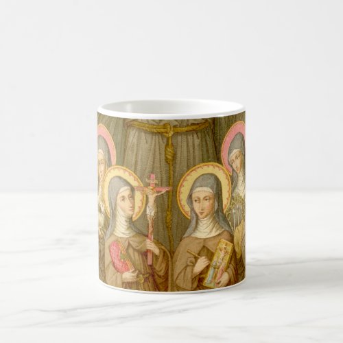 Six Saints of the Poor Clares SAU 027b Coffee Mug
