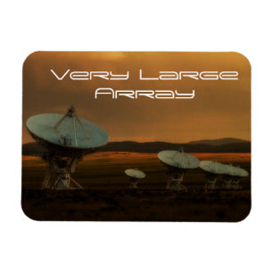 Six satellites all in a row, Very Large Array Magnet