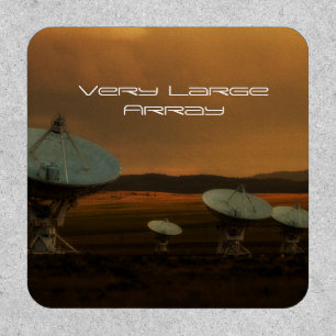 Six satellites all in a row, Very Large Array Patch
