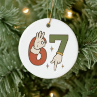 Six Seven 67 6 7 Christmas Santa Elf Meme