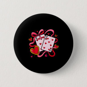 Six Seven 67 Boys Girls Valentines Day Cool Playin Button