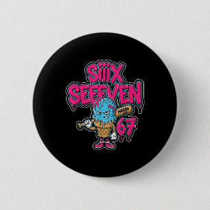 Six Seven 67 Bysebyll Player Ice Cream Drip Meme L Button