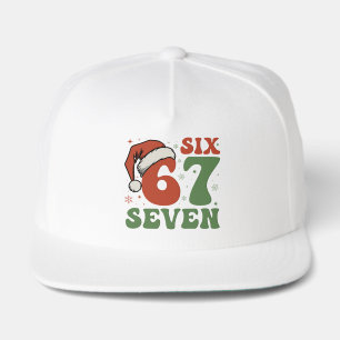 Six Seven 67 Funny Santa Hat Christmas Xmas Meme