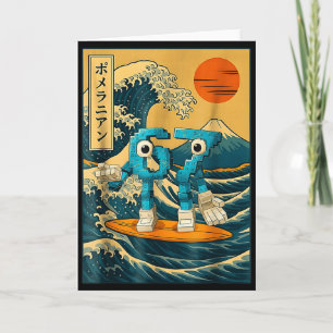 Six Seven 6-7 Japanese Great Wave Off Kanagawa 67 Card