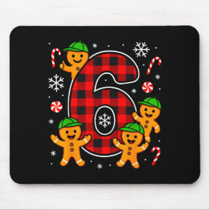 Six Seven 6 7 Meme Christmas Matching Couple Boy G Mouse Pad