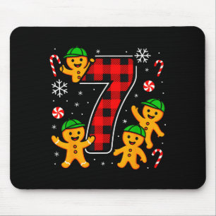 Six Seven 6 7 Meme Christmas Matching Couple Boy G Mouse Pad