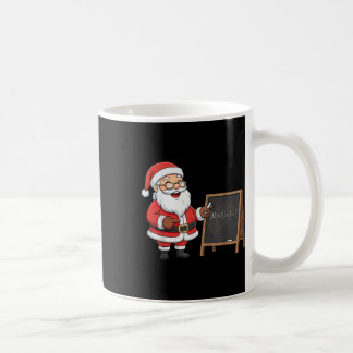 Six Seven 6 7 Meme Santa Christmas Xmas Teacher Nu Coffee Mug