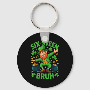 Six Seven Bruh Shirt 67 Funny Shirt Saint Patricks Keychain
