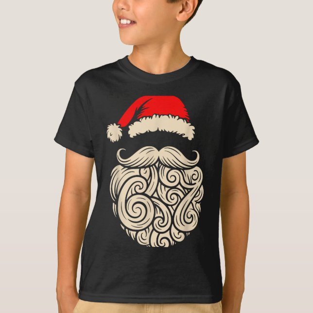 Six Seven Christmas Santa Meme 6 7 Holiday Humor D T-Shirt (Front)