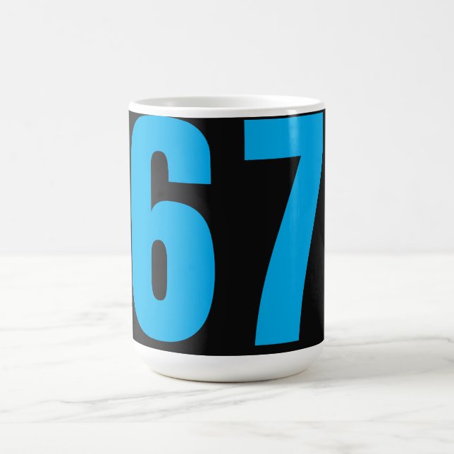 Six Seven Coffee Mug (Center)