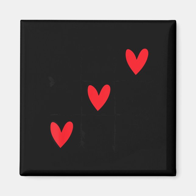 Six Seven Gamer 67 Valentines Day 6 7 Funny  Magnet (Front)