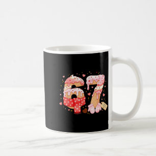 Six Seven Ice Cream Drip Cool Meme 67 Funny Valent Coffee Mug