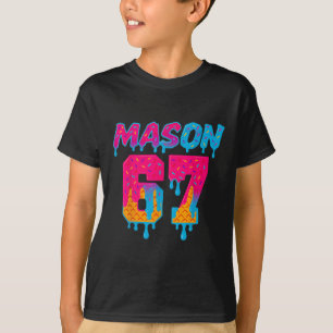 Six Seven Ice Cream Drip Sport 67 Mason Meme T-Shirt