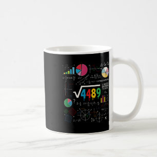 Six Seven Math Teacher 67 Meme Square Root 4489 Sl Coffee Mug