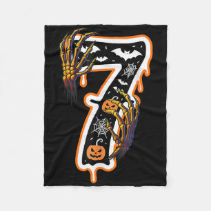 Six Seven Meme 6 7 67 Halloween Thanksgiving Coupl Fleece Blanket