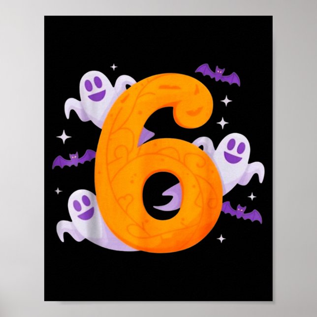 Six Seven Meme 6 7 Halloween Costume _1  Poster (Front)