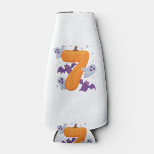 Six Seven Meme 6 7 Halloween Costume Couple Bottle Cooler
