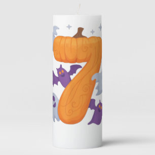 Six Seven Meme 6 7 Halloween Costume Couple  Pillar Candle