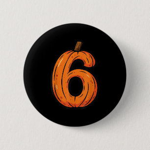 Six Seven Meme 6 7 Halloween Funny Costume Matchin Button