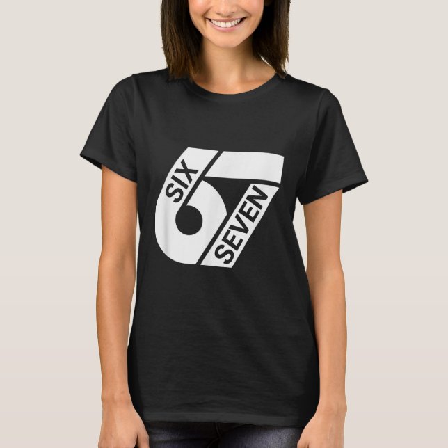 Six Seven Meme Funny  T-Shirt (Front)