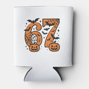 Six Seven Meme Halloween 67 Mason Spooky Can Cooler