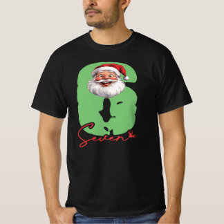 Six Seven Santa, Funny Matching T-Shirt