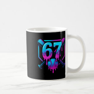 Six Seven Sell Ice Cream Drip Cool 67 Gen Alpha Sl Coffee Mug