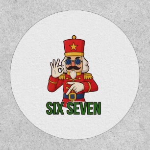 Six Seven Snowman Christmas Nutcracker 6 7 Xmas Patch