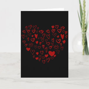 Six Seven Valentines 67 Hearts Pattern 67 Valentin Card